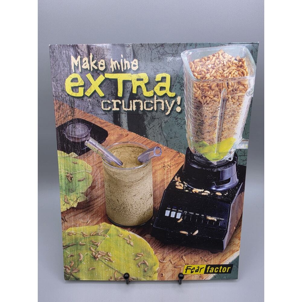 Mead Portfolio Folders Fear Factor TV Show Y2K Folders What Do You Fear Lot of 3 - Picture 6 of 7